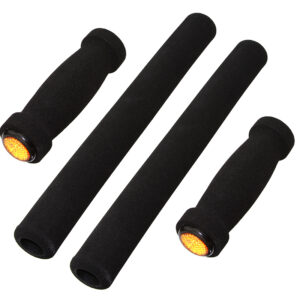 10SPD FOAM GRIPS(4PC)BLACK 100/BX