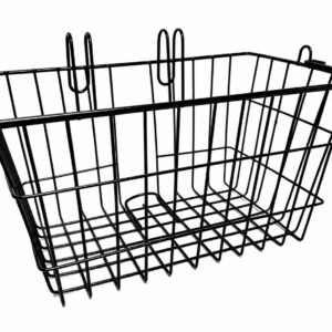 SMALL STEEL BASKET W/HANGER BLACK 25pc/BO