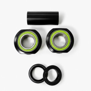 BOTTOM BRACKET KIT EURO, BLACK