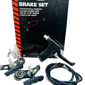 26" MTB BRAKE V-BRAKE W/LEVER PLASTIC