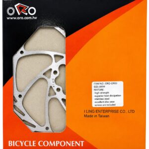 DISC BRAKE ROTOR W/ SCREWS 180MM