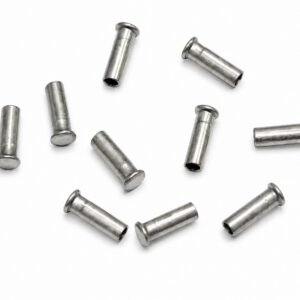 BRAKE CABLE END-TIPS ALLOY (100PC/BAG)