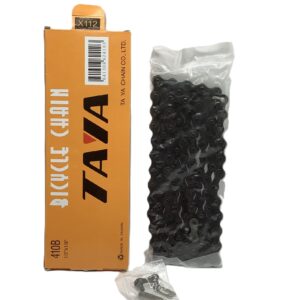 BMX CHAIN 1/2 X 1/8 X 112, BLACK 50PC/BX