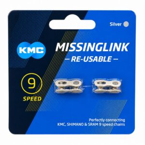 KMC MISSING LINK FOR 9 SPD CHAIN (CARD)