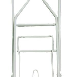 STEEL CARRIER FOR REAR, WHITE  25/BX