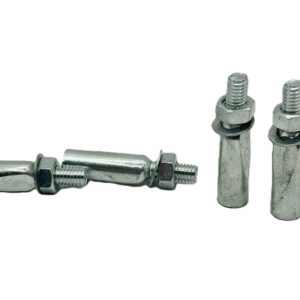 CUTTER PIN W/NUTS FOR 3PC CRANK 20/BAG