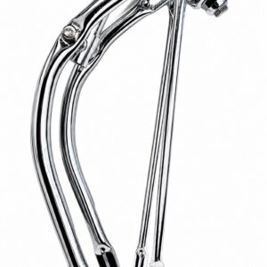 20" SPRING FORK BENT, CHROME