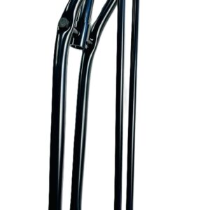 26" SPRING FORK STRAIGHT BLACK 1PC/BOX