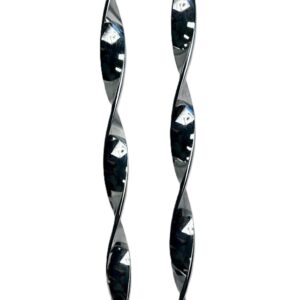 20"TWISTED BAR SET/SPRING FORK,CP