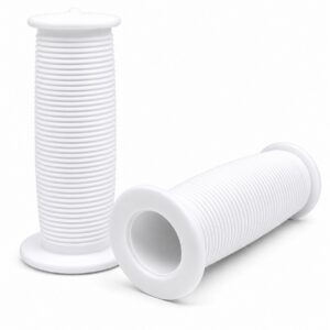 16" MUSHROOM GRIPS, SOLID WHITE 200PC/BOX