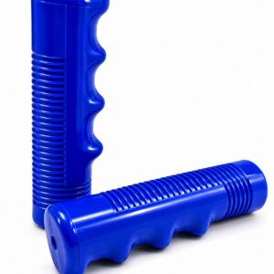 20" LOWRIDER GRIPS, SOLID BLUE 200/BX