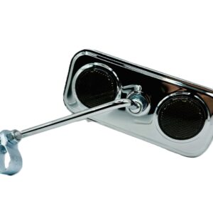 RECTANGULAR MIRROR BLACK  10PC/BX