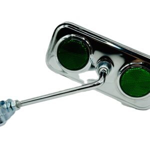 RECTANGULAR MIRROR GREEN  10PC/BX