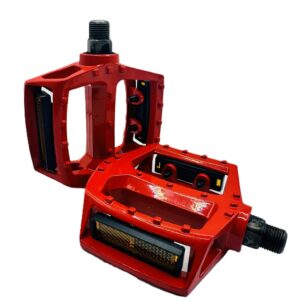 ALLOY BMX PEDAL RED 1/2"