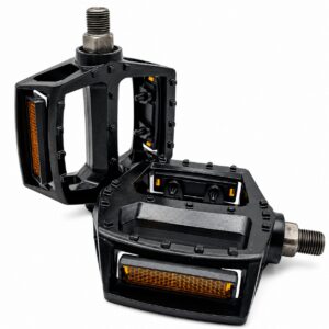 ALLOY BMX PEDAL 1/2" Black