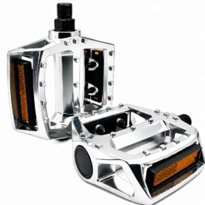 ALLOY BMX PEDAL CHROME 1/2"
