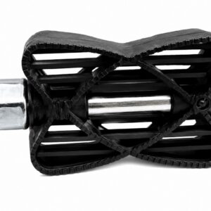 12" PLASTIC PEDAL BLACK 9/16"