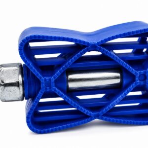 12"PLASTIC PEDAL BLUE 9/16" 50/BX