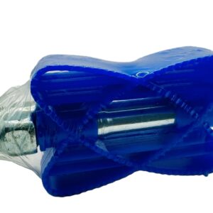 12"PLASTIC PEDAL BLUE 9/16" 50/BX