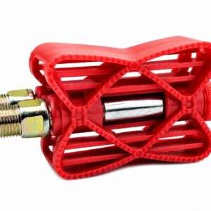 12" PLASTIC PEDAL RED 9/16"