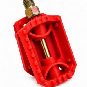 16" PLASTIC PEDAL RED 9/16"