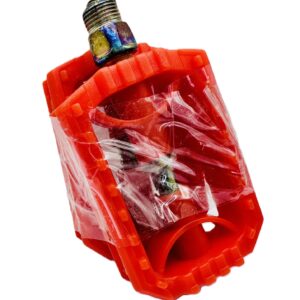 16" PLASTIC PEDAL RED 9/16"