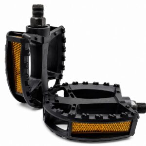 20" Plastic Pedal Black 1/2"