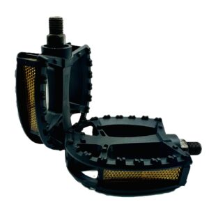 20" Plastic Pedal Black 1/2"