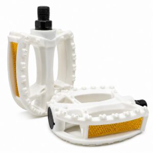 20" PLASTIC PEDAL WHITE 1/2"