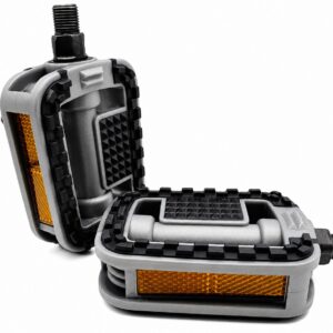 1/2" B.C. PLASTIC PEDAL GREY/BK