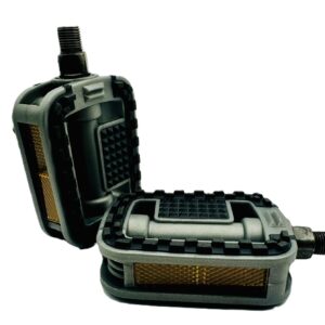 1/2" B.C. PLASTIC PEDAL GREY/BK