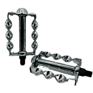 DELUXE CHROME TWISTED PEDAL 1/2"