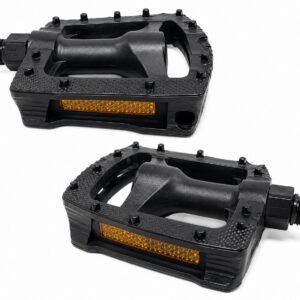 BMX PLASTIC PLATFORM PEDAL S460 1/2" BK