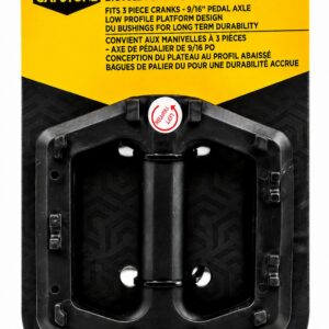 CAPSTONE PLATFORM PEDAL 9/16" BLACK