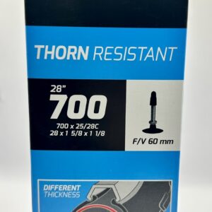 DELI H.D. 700X25/28C F.V 60MM THORN RESISTANT TUBE