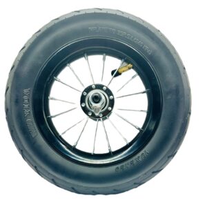 10" STEEL WHEEL FRONT W/TIRE,TUBE
