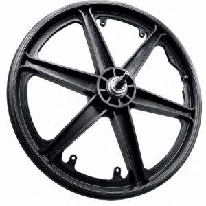 20 x 1.75 MAG WHEEL 6 SPOKES REAR F/W BLACK