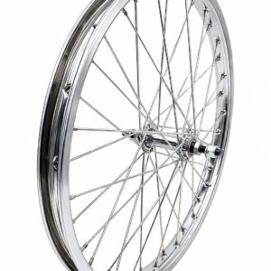 20 X 1.75 STEEL FRONT WHEEL 105G