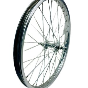 20 X 1.75 STEEL FRONT WHEEL 105G