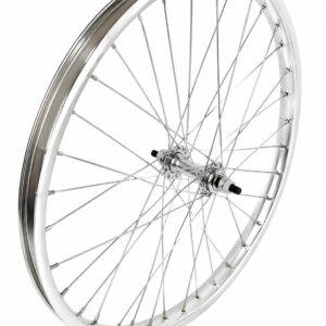 24 X 1.75 STEEL FRONT WHEEL 105G