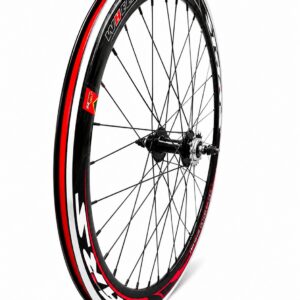 700 WHEEL 36H S.BEARING 50MM REAR BLACK