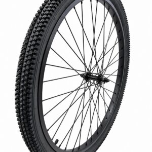 29 x 2.125 ALLOY WHEEL FRONT BK/WIDE TIRE
