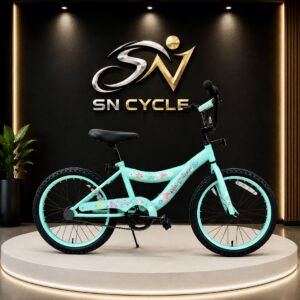 20" BICYCLE C/B GIRL POWER LIGHT GREEN