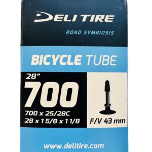 DELI TUBE 700 X 25/28C F.V 43MM