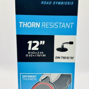 Deli H.D. 12 1/2 x 2 1/4 Curved Valve 90/90 Thorn Resistant Tube