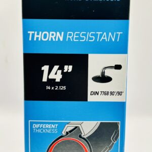 Deli H.D. 14 x 2.125 Curved Valve 90/90 Thorn Resistant Tube