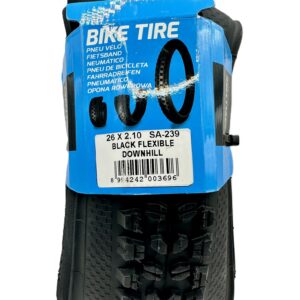 26 x 2.10 FLEXIBLE S239 DELI TIRE, BLACK
