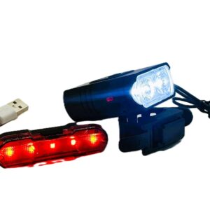 USB Rechargeable Light Set (Front/Rear)