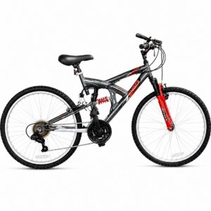 26" KENT ALLOY MTB Z265, 21 SPD, FORK SUSPENSION, SILVER