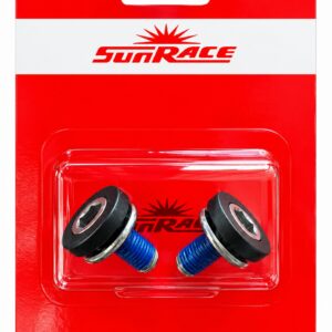 SUNRACE BB AXLE BOLT M8*1 CHROME